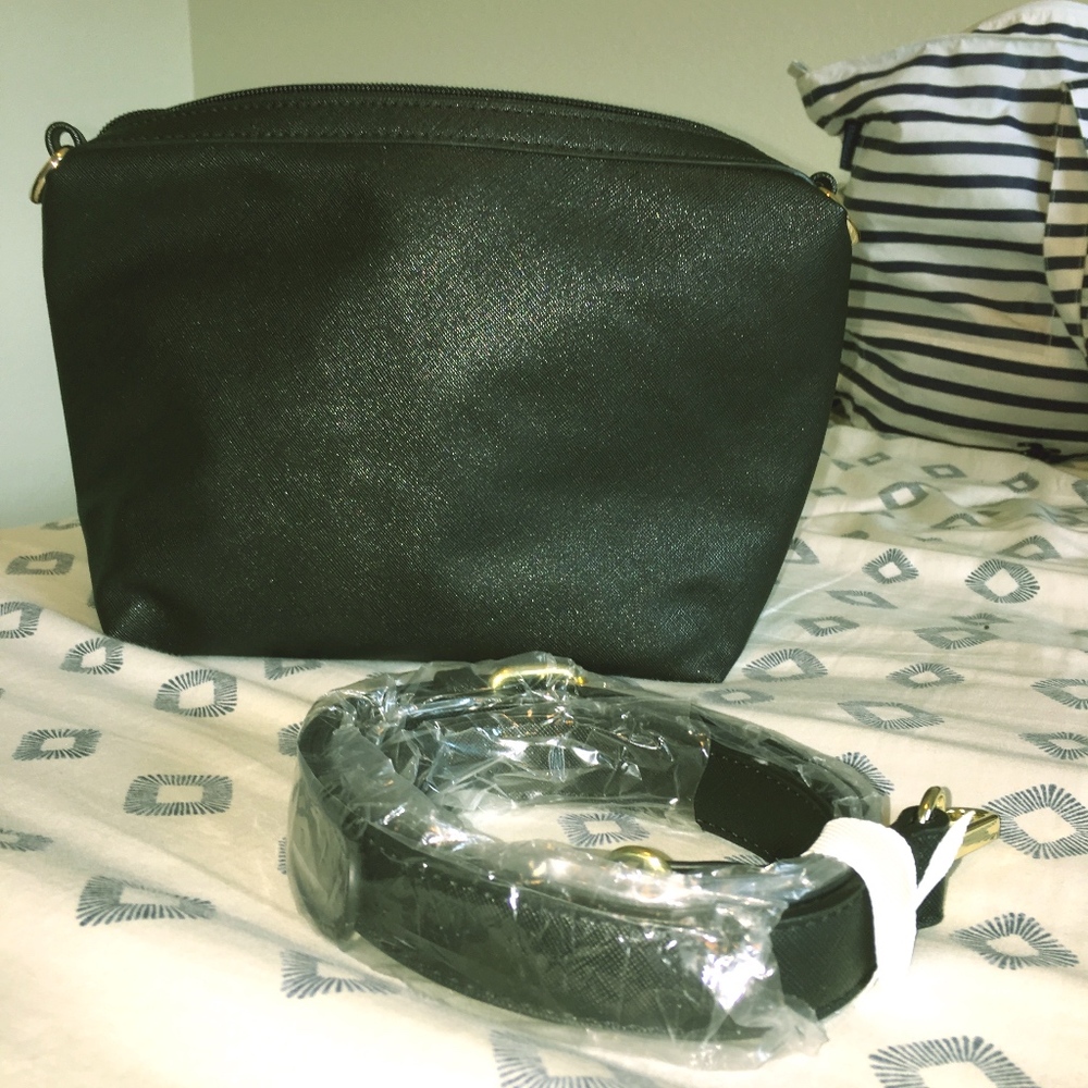 Black Small Side Bag